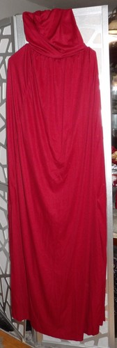 CALIFORNIA COSTUMES DARK RED RIDING HOOD 2PC. COSTUME DRESS & CAPE ( SZ: S-6/8) - Picture 7 of 7