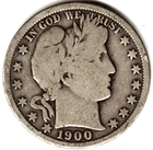 1900 Barber Half grades in VERY GOOD condition ~ FULL RIMS    stk y 54