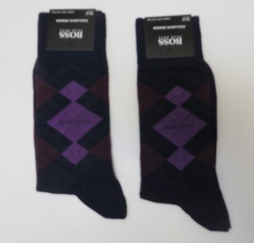 Calcetín Hugo BOSS Clásico Crew Para Hombre Talla 7 - 13 Algodón Suave Paquete de 2 Diseño - Imagen 94 de 150