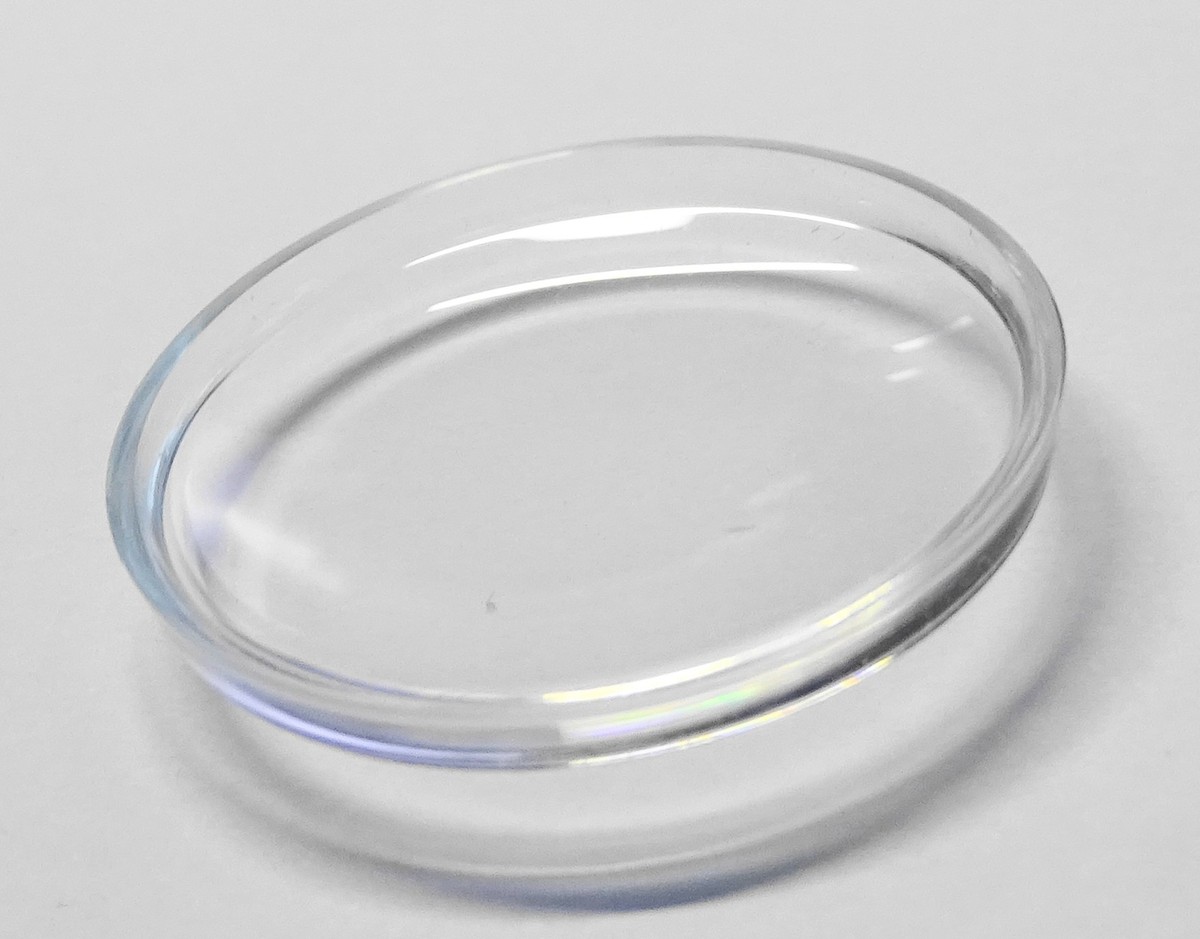 Verre De Montre 33,7 Mm Anti-buée étanche - Marque ROBUR, Fabriqué En France, Neuf
