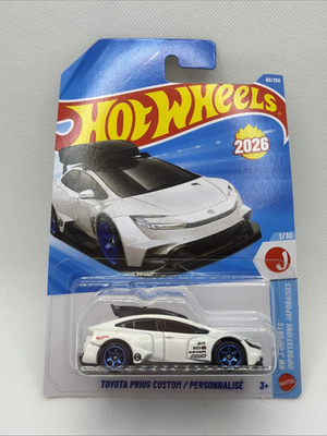 2026 Hot Wheels Toyota Prius Custom #60 HW J-Imports With Luggage