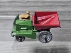1957 Matchbox Lesney England No 2 Muir-Hill Dumper Gray Wheels Read Description