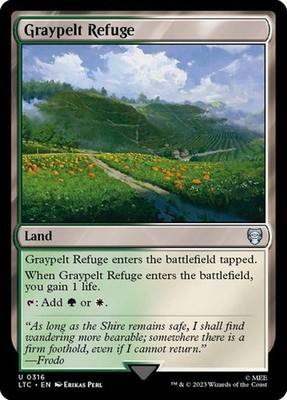MTG: LotR Food and Fellowship Commander Cards (Choose your Card)
