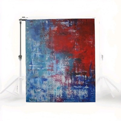 AMERIKA - Acrylbild Abstrakt Handgemalt  Gemälde Unikat  120cmx100cm