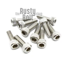 M2.5 x 8mm, Socket Head Cap Screws, A2 304 18-8, Stainless Steel