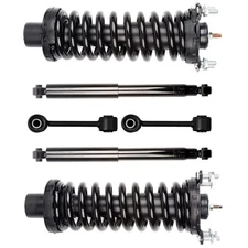 Front Struts Loaded Coil Springs Sway Bar Links Rear Shocks for Jeep Liberty GAS