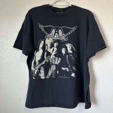 Original Vintage 1989 Aerosmith "PUMP" Tour Concert T-Shirt - XL