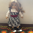 Retired Nellie American Girl Doll w Holiday Outfit