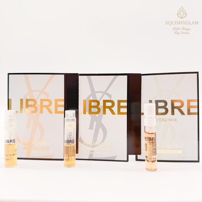 YSL Libre Mini Trio | EDT 1.2ml + EDP 1.2ml + L Eau Nue Parfum 2ml | NEW