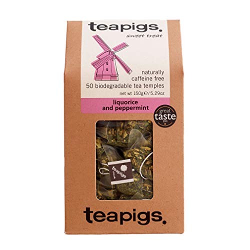Teapigs liquorice & mint 50 tea temples - Image 2