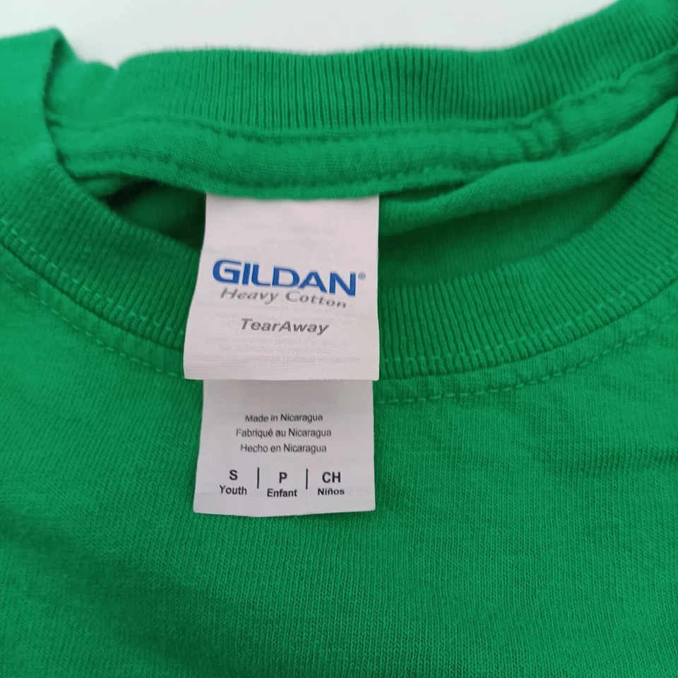 Gildan Shirt Boys Small Green All About That Baby Short Tee - Image 2 of 4