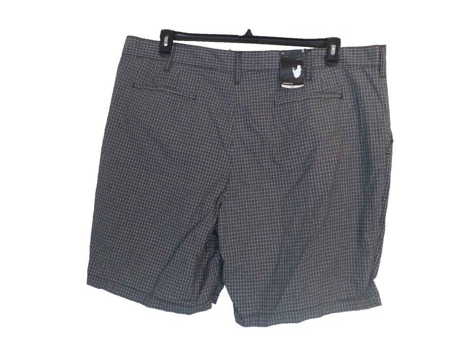 Pantalones Cortos Para Hombre True Black Claiborne Pequeños Franela Frente Plano. Talla 46. 100% algodón Foto 4 de 4