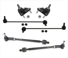 Ball Joints Sway Bar Inner & Outer Tie Rods For Audi TT Quattro 2000 2001 2006