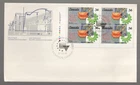 1987 Canada Cogwheel Engineering Institute Plate Block FDC. First day Cover