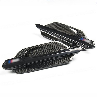 Carbon Fiber Side Fender Vent Trims For BMW M2 F87 OG CS Competition Performance