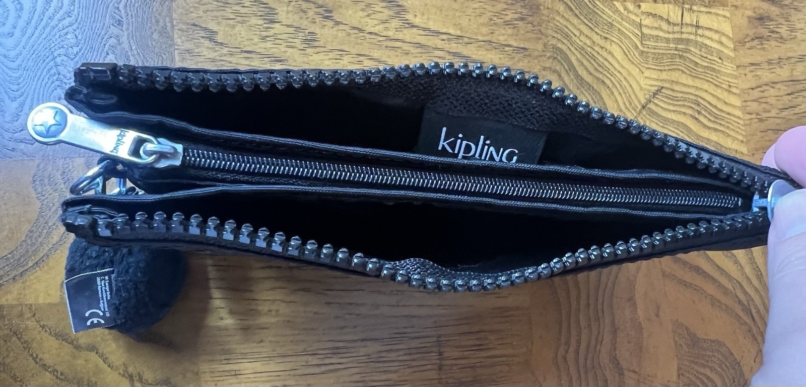 Kipling Creativity Wallet Pouch w/ Monkey Keyring… - image 7