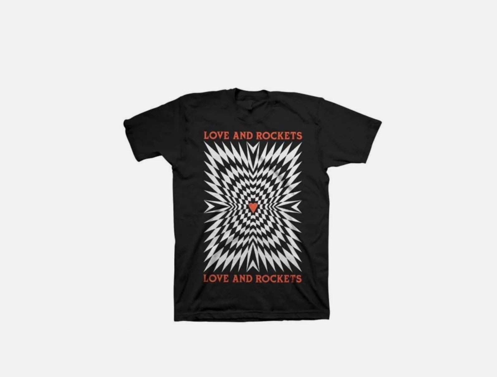 Collection Love And Rockets Band Gift For Fan Black S-2345XL T-Shirt