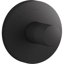 Kohler K-TS78015-8-BL Components Rite-Temp Shower Valve Trim Matte Black
