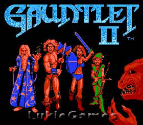 Gauntlet II 2 - NES Nintendo Classic Fun Game