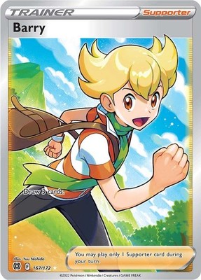 Barry (Full Art) [SWSH09 - 167/172] SWSH09: Brilliant Stars - NM