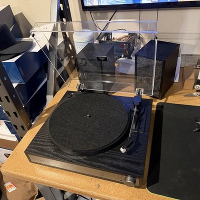 Victrola - Harmony Bluetooth Turntable System with Speakers - Black