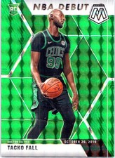 2019-20 Panini Mosaic #276 Tacko Fall Green Prizm