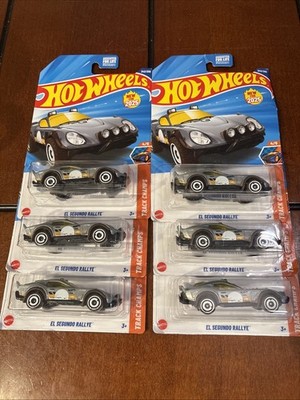 Hot Wheels 2025 Sealed El Segundo Rallye 242/250 Track Champs 4/5 Diecast Lot