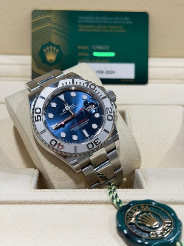 Rolex Yacht-Master 126622 Silver Oyster Bracelet with Silver Bezel