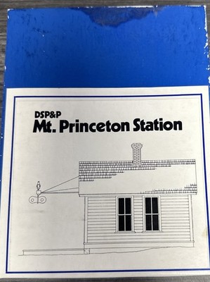 Classic Miniatures HO Scale Kit CM-36 Mt. Princeton Station NOS