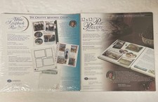 Creative Memories 12 x 12 White Scrapbook Pages RCM-12S And Page Protectors New
