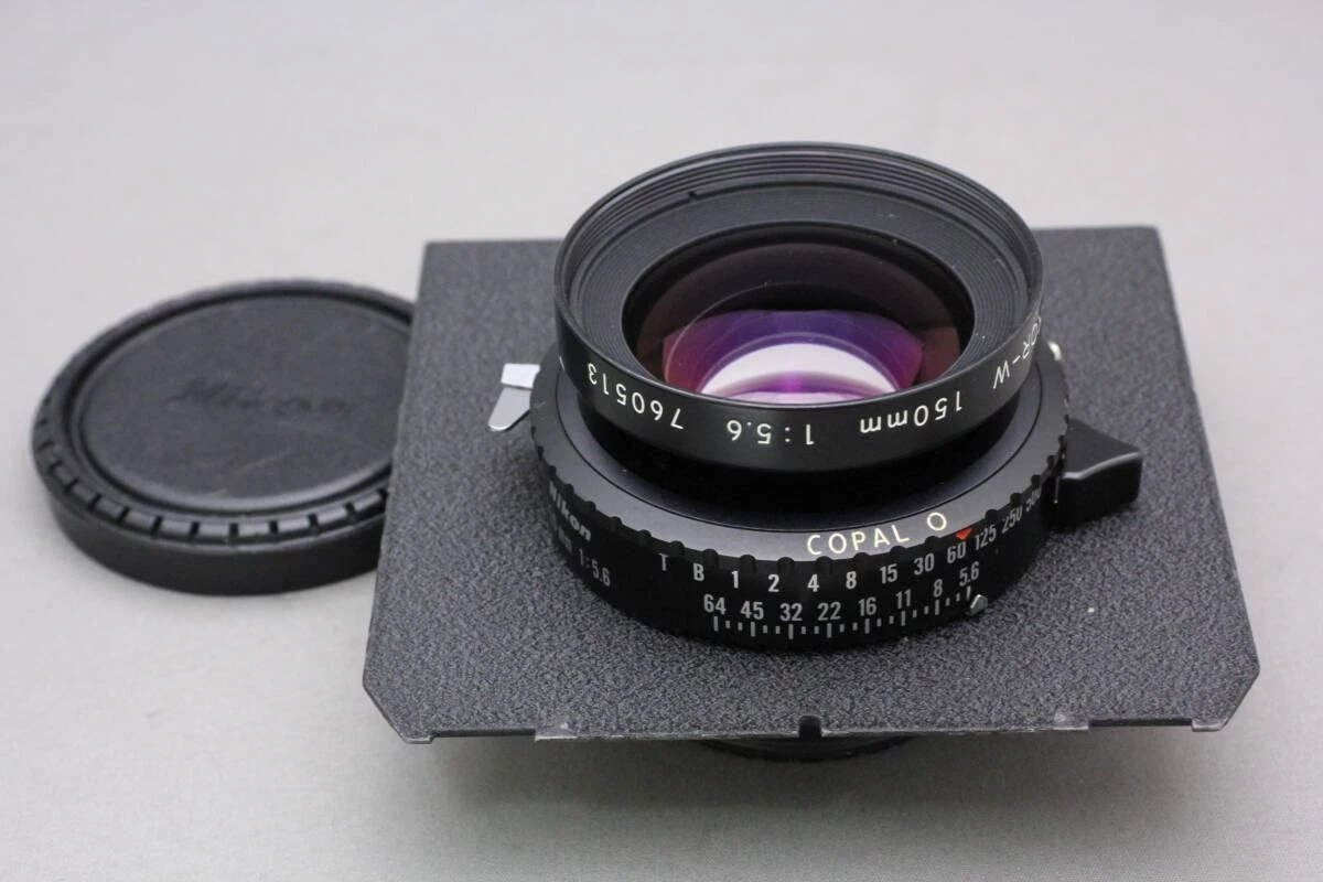 レンズ(単焦点) Nikon NIKKOR-W 150mm F5.6 Nikon 150mm f/5.6 Nikkor-W Lens with Copal #0 Shutter 1314 B&H