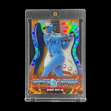 BOBBY WITT JR. FLAME DIE CUT REFRACTOR 2026 Bowman Chrome Power Chords Insert