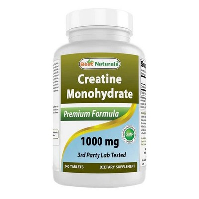 Creatine Monohydrate 240 Tabs 1000 mg by Best Naturals
