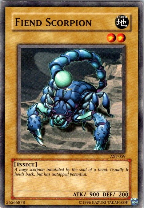 Ancient Sanctuary #AST-059 Fiend Scorpion