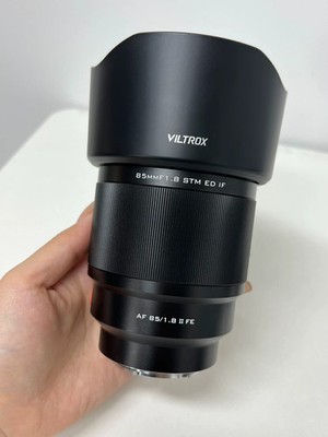 VILTROX 85mm F1.8 Mark II STM Full Frame Lens for Sony E-Mount Cameras-95% New