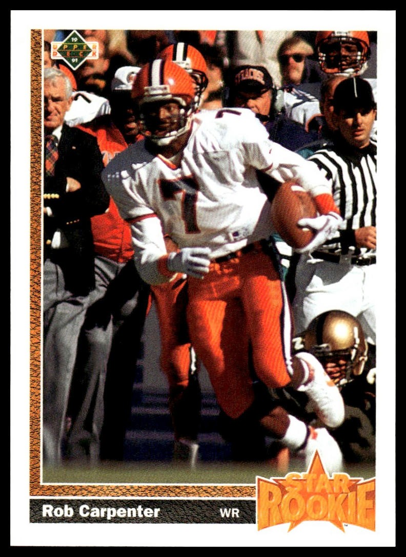 1991 Upper Deck #14b Rob Carpenter