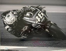 MotoGP 46 Valentino Rossi Signed 14x11 Photo SEE PHOTO & VIDEO PROOF ACOA [2]