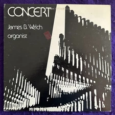 TAS ~ JAMES B. WELCH Concert LP '77 WILSON AUDIO Audiophile H-1-77 Tested EX+