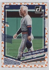 2023 Panini Donruss On Fire /75 Sparky Anderson #229 HOF 1k0w
