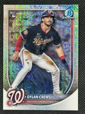 2025 Bowman Chrome - Dylan Crews #3 Mega Box Mojo Refractor (RC)