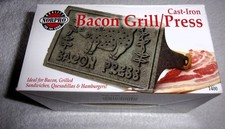 NORPRO CAST-IRON BACON GRILL PRESS