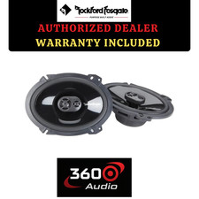 Rockford Fosgate Punch P1683 6"x 8" 3-way Speakers