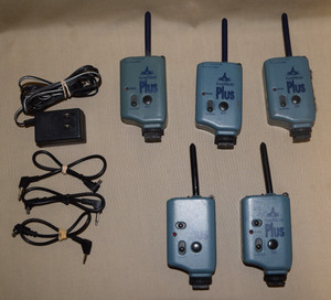 Lot of 5 Pocket Wizard Plus 3 - Receivers & 2 - Transmitters NOT tested