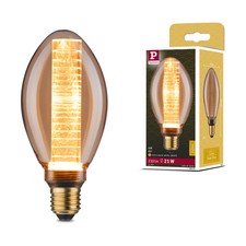Inner Glow Edition LED Birne Innenkolben Ringmuster E27 230V 230lm 4W 1800K Gold
