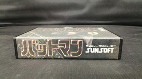 Batman Famicom Game Card Sun Electronics Used with Damage