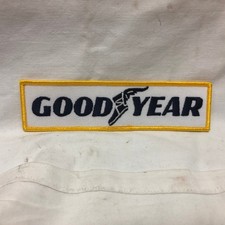 Embroidered Good Year Patch For Hat or Jacket Sew-on Glue-on Blue Lettering