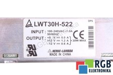LWT-30H-522 NEMIC LAMBDA - Reconditionné - Garantie 24 mois