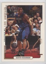 2000-01 Upper Deck MVP Rookie Quentin Richardson #196 qp4