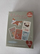 Milestone Cards The Pet Parade Capture Your Dog's Special Moments 20 Cards NEW