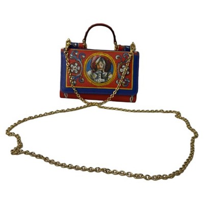 Dolce & Gabbana Bedruckte Sicily Von Tasche In Leder Damen Mehrfarbig Einheitsgröße